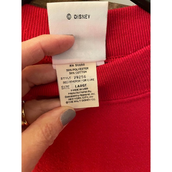 Vintage Men's Mickey & CO. Pullover Sweatshirt Made in USA Size Large - Picture 4 of 5